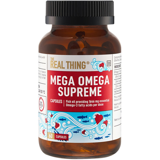 Mega Omega Supreme High-Strength Omega-3 – The Real Thing