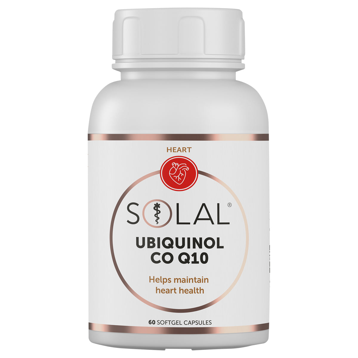 Solal Ubiquinol CoQ10 50mg – 60 Capsules