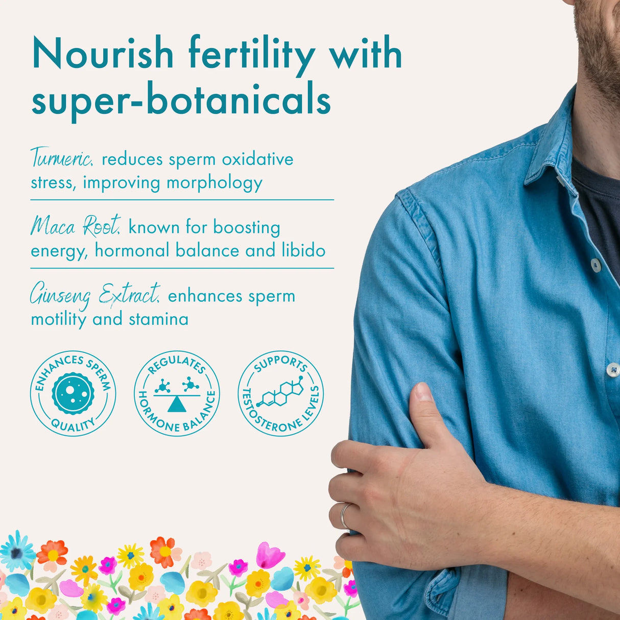 Vegan Male Fertility Supplement – Fruitful® Fertility