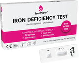 IronView Iron Deficiency Test – At-Home Ferritin Test (Single Kit)
