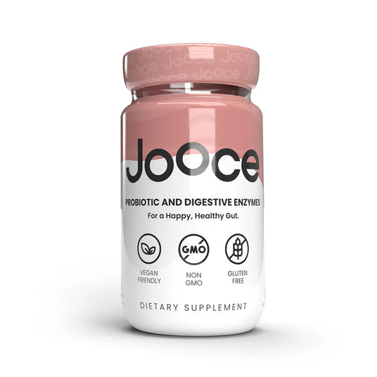 JOOCE Digestive Enzymes & Probiotic 50 vegetable capsules, front of pack