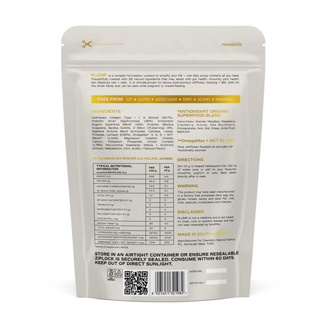 Chemistry Natural Science PLUMP berry drink mixed in water