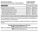 Mega Omega Supreme High-Strength Omega-3 – The Real Thing
